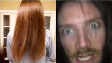 Irishman creates terrifying optical illusion with his hair