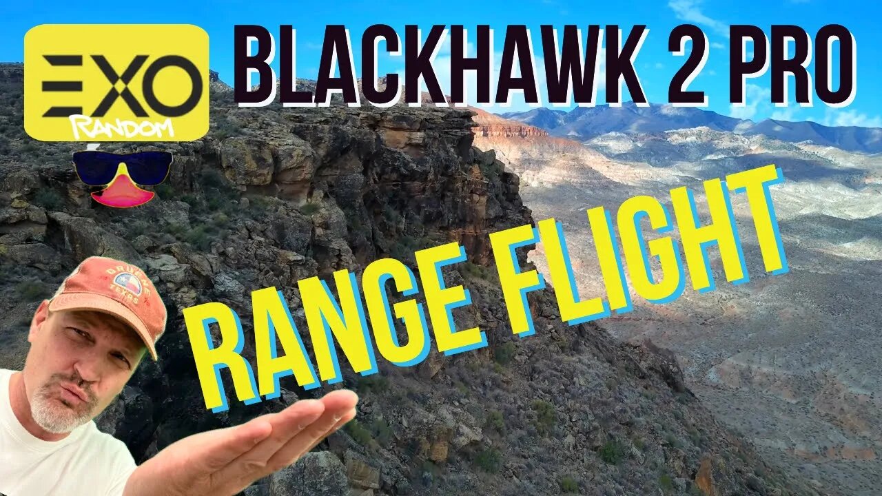 EXO BLACKHAWK 2 PRO RANGE - FIRMWARE UPDATE - CONTROL - FLIGHT GOES FROM AMAZING TO... not so good.