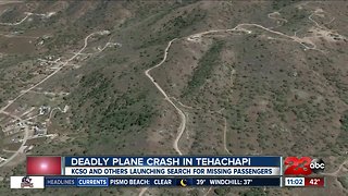 Deadly plane crash in Tehachapi