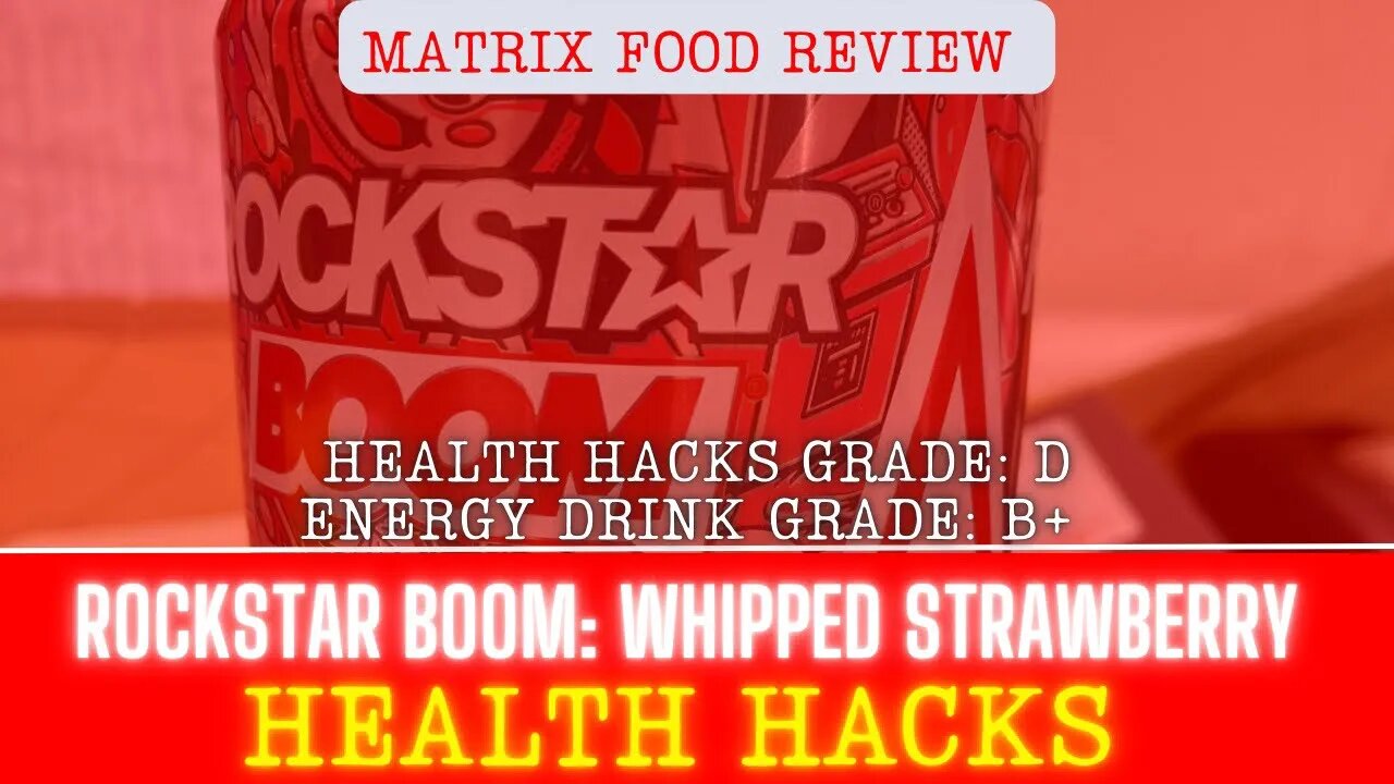 Rockstar Boom: Whipped Strawberry