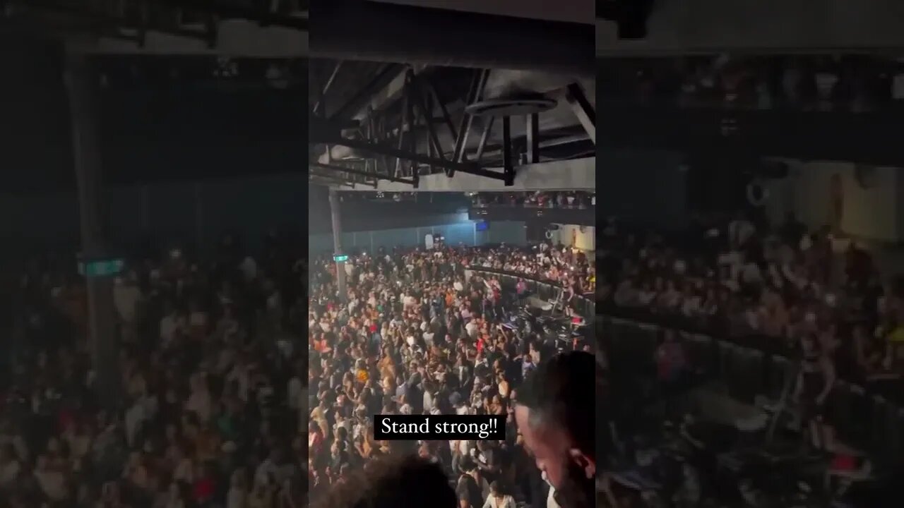 Davido Performing Stand Strong at his sold out show in Toronto. #WRBLOTour