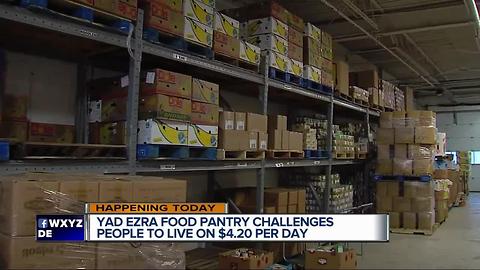 Living off of $4.20/day, a local food pantry's challenge to the public