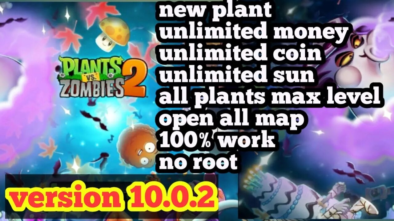 pvz 2 mod apk versi 10.0.2 update terbaru