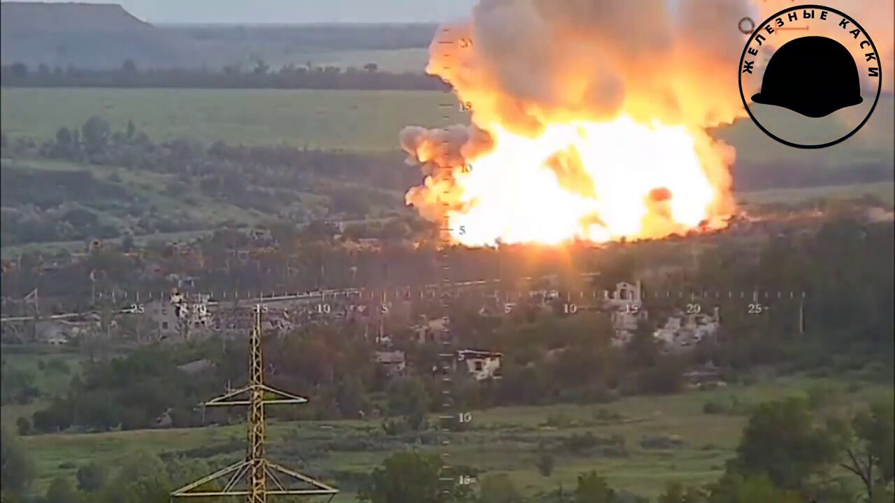 TOS-1A "Solntsepyok" burns out the positions of the AFU in the Avdeevka direction.