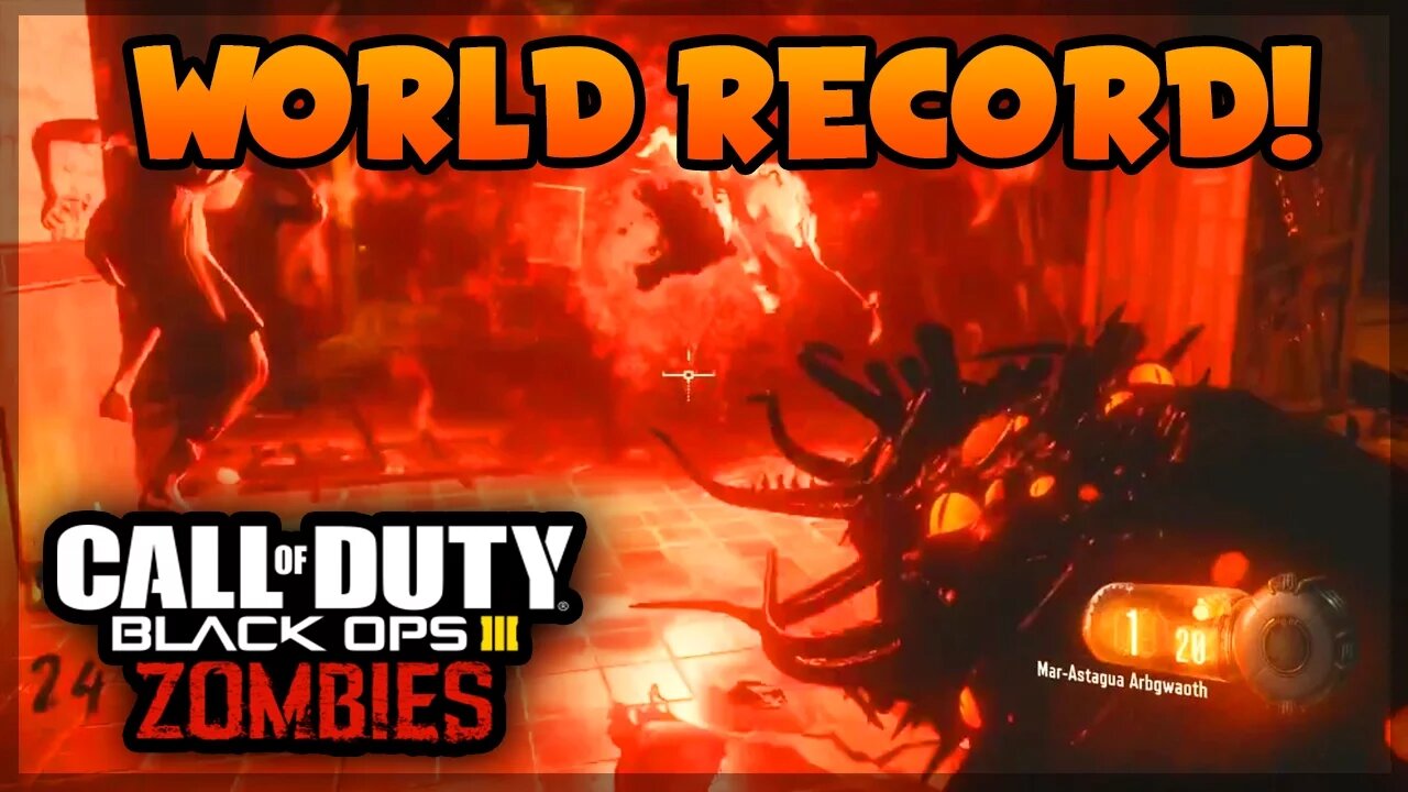 Black Ops 3 Zombies "Shadows of Evil" WORLD RECORD HIGHEST ROUND STRATEGY! (BO3 Zombies)