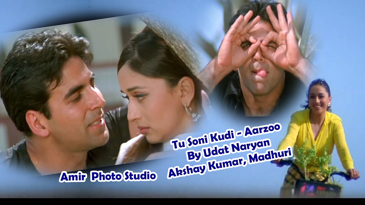 Aarzoo (1999) Tu Soni Kudi - 4K Video Song Check Description