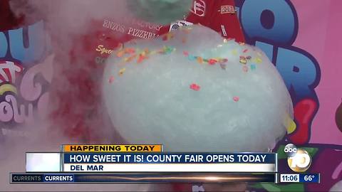 How sweet it is! San Diego County fair opens