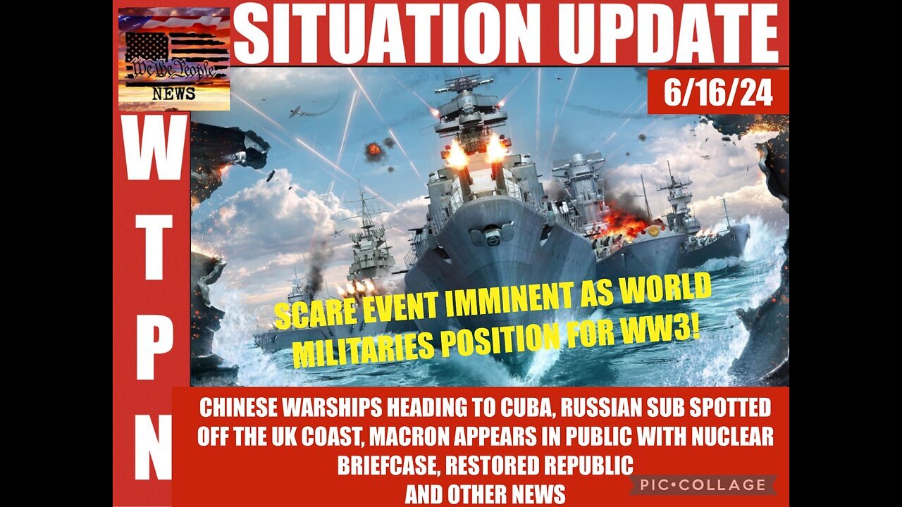 Situation Update: Scare Event Imminent As World Militaries Position For WW3!