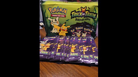 Pokemon: Trick or trade Pack 2 Pikachu Pull!