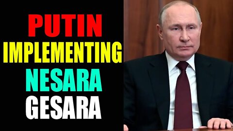 PUTIN IMLEMENTING NESARA GESARA-TRUMP NEWS