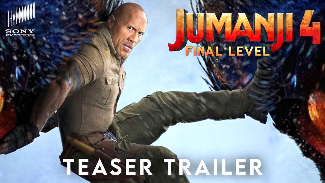 JUMANJI 4 : NEXT LEVEL- TEASER TRAILER