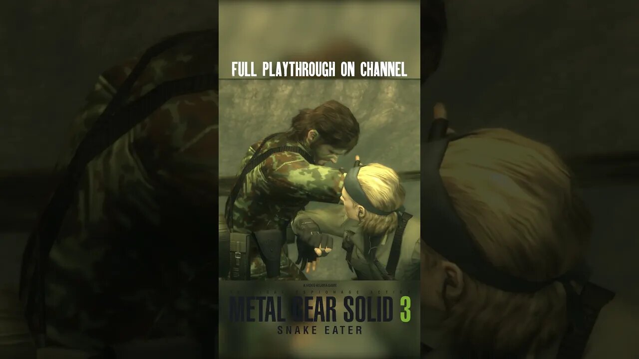 THE BOSS BETRAYAL | Metal Gear Solid 3: Snake Eater #metalgearsolid3 #mgs3 #metalgear #snakeeater