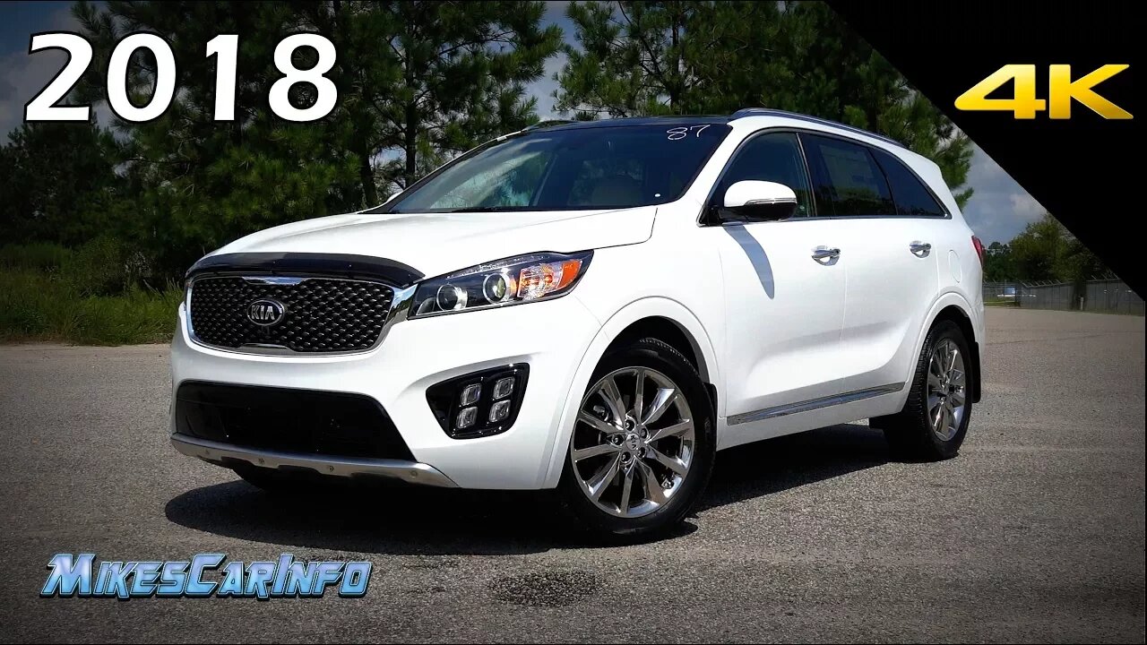 2018 Kia Sorento SX Limited SXL - Ultimate In-Depth Look in 4K