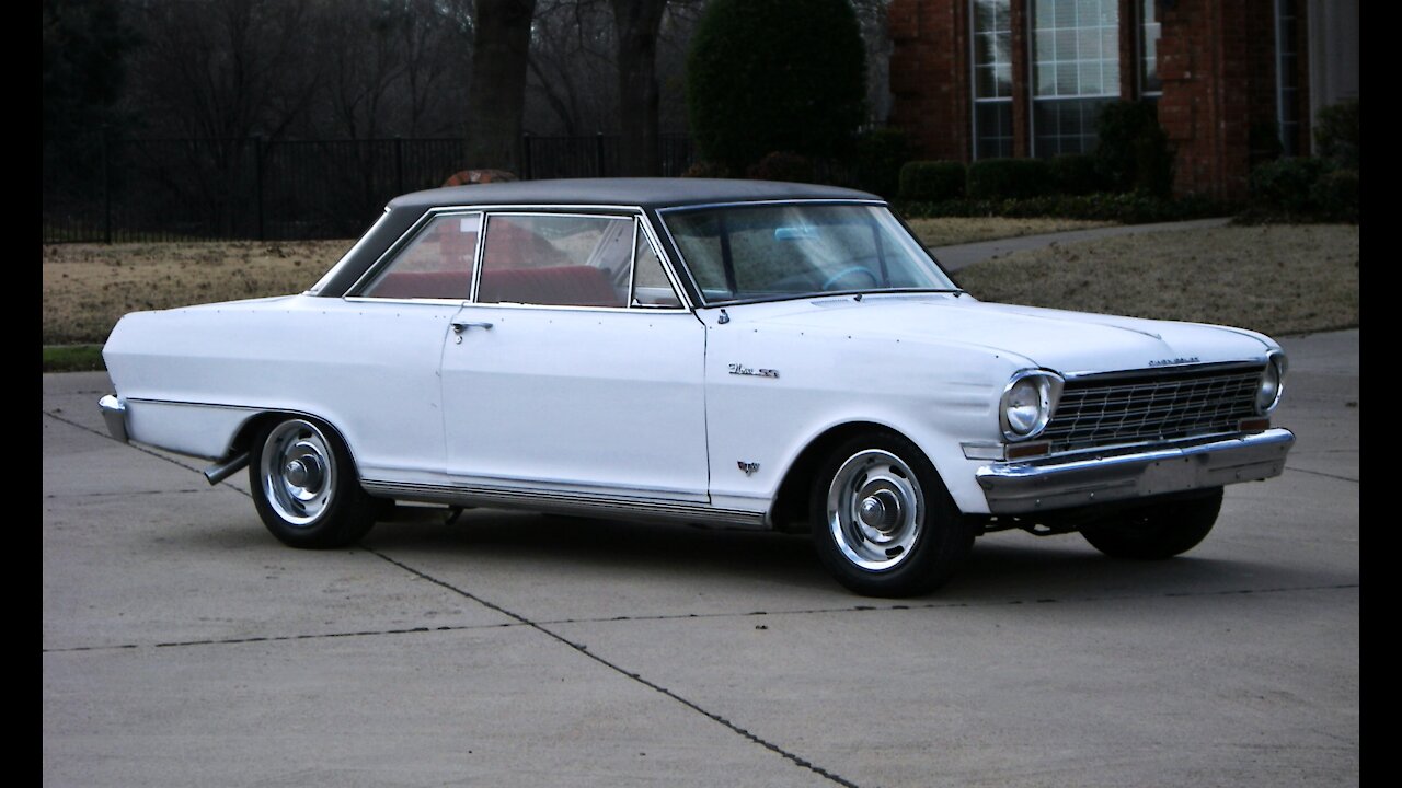 1964 Chevrolet Chevy Nova II SS 283cid V8 Numbers Matching 2dr Coupe