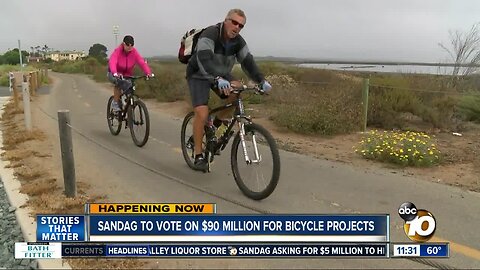 $90 million approved for bike projects