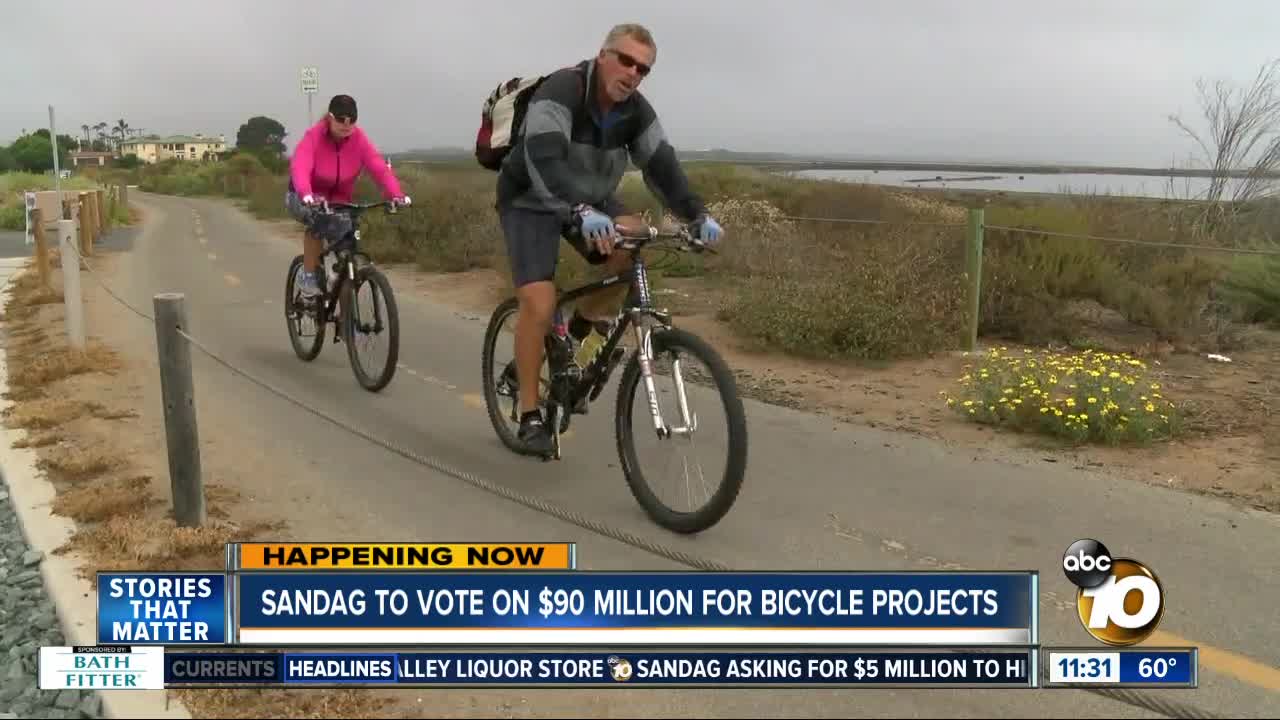 $90 million approved for bike projects