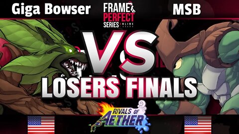 FPS3 Online - Ocho | Giga Bowser (Sylvanos) vs. SNT | MSB (Kragg) - Rivals of Aether Losers Finals