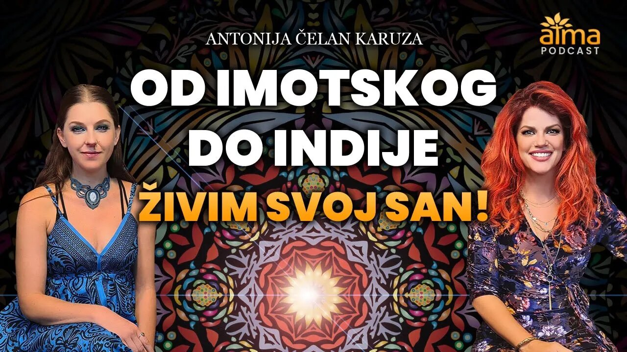 ŽENA KOJA JE ODLUČILA SLIJEDITI SVOJE SRCE: "ŽIVIM SVOJ SAN!" / ANTONIJA ČELAN KARUZA PODCAST