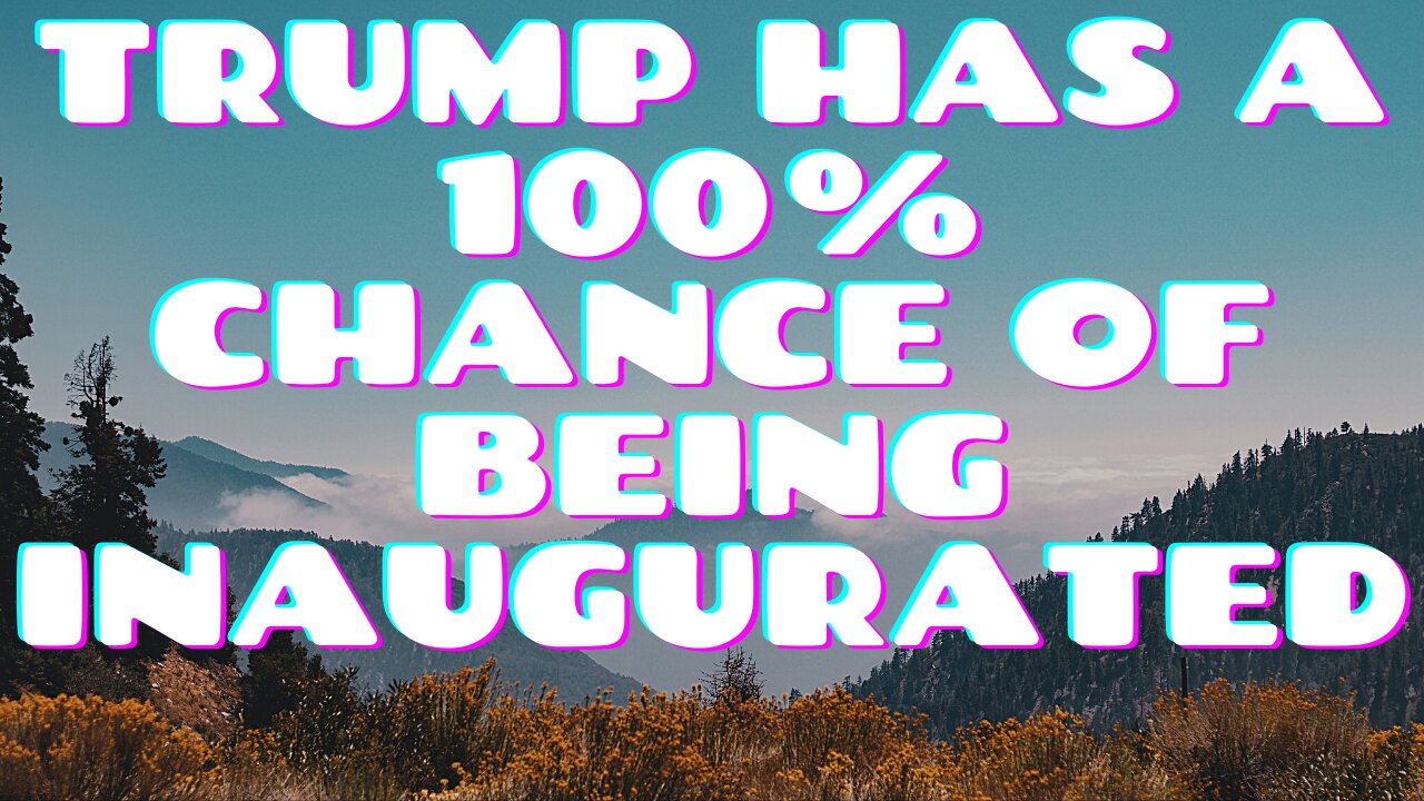 There's A 100% Chance Trump Will Win and Biden Will Be Arrested (This Is A Fact, I Can Prove It!)