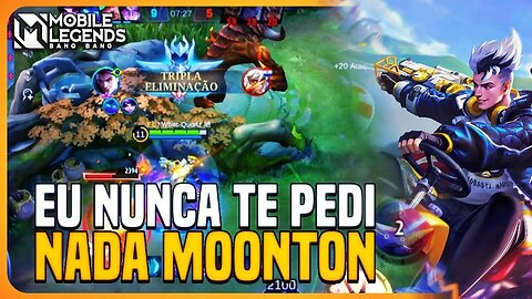 CLAUDE JUNGLE É MUITO DIVERTIDO!!! DEIXA ELE META MOONTON PELO AMOR DE DEUS | MLBB