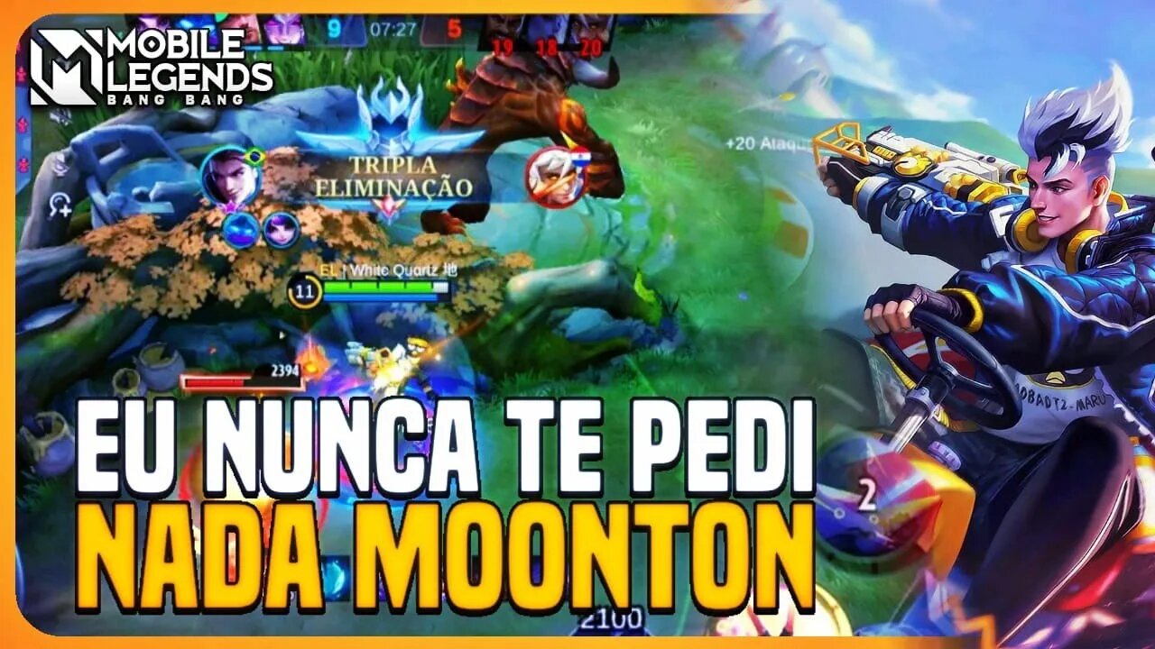 CLAUDE JUNGLE É MUITO DIVERTIDO!!! DEIXA ELE META MOONTON PELO AMOR DE DEUS | MLBB