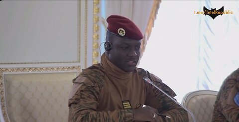 Putin and west Africa’s Faso are friends. Just before BRICS summit.