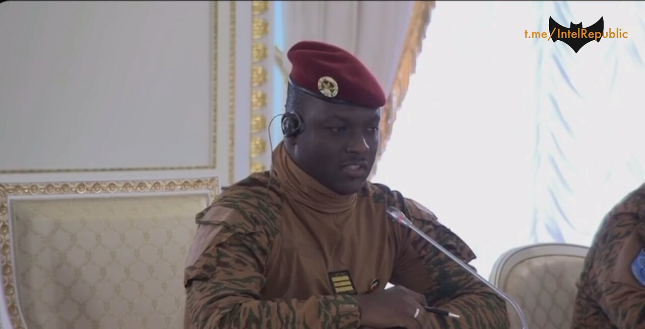 Putin and west Africa’s Faso are friends. Just before BRICS summit.