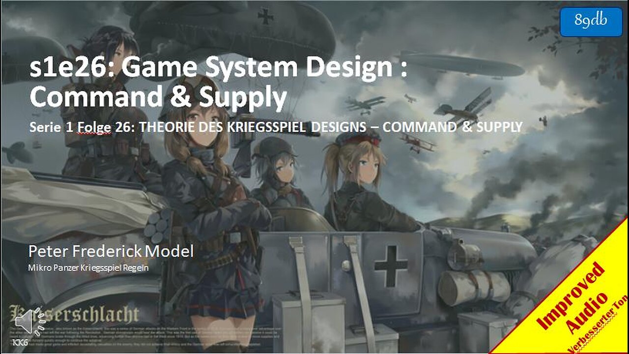 s1e26: Game System Design : Command & Supply