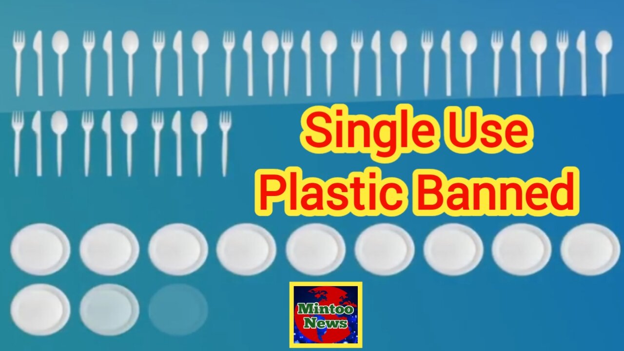 Single use plastic banned in England