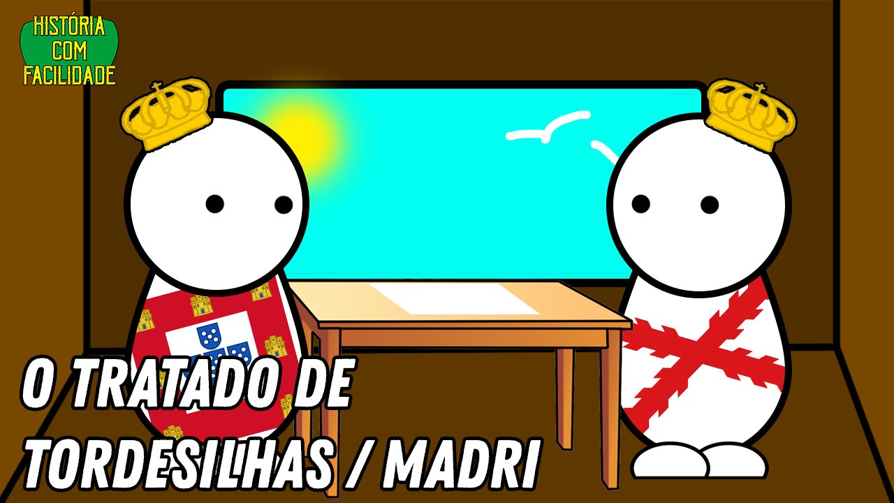 O Tratado de Todesilhas/Madri (Resumo Em Animação)