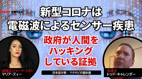 新型コロナはEMF電磁波によるセンサー疾患 政府が人間をハッキングしている証拠 トッド・キャレンダー Todd Callender 2023/11/02