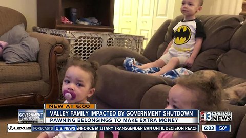 Government employee says her family can barely get by during the shutdown