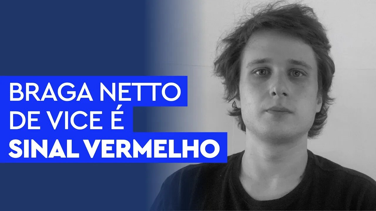 Braga Netto como vice de Bolsonaro acende sinal vermelho