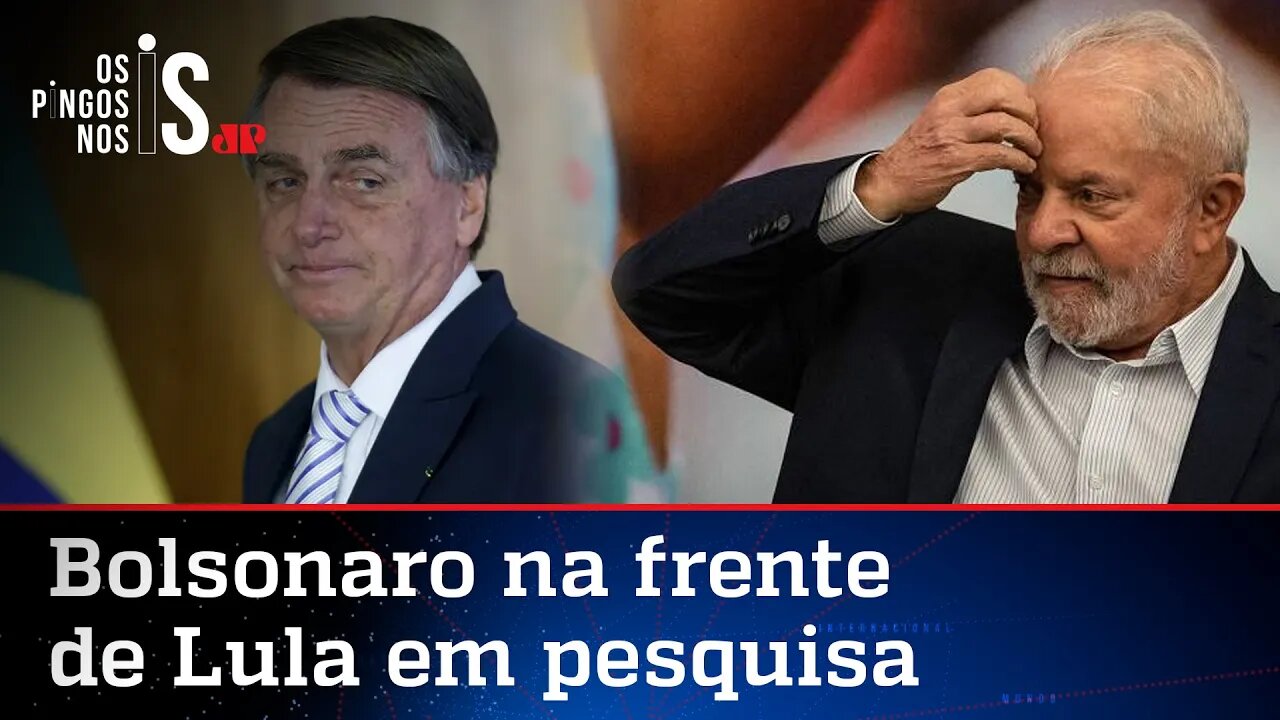 Pesquisas eleitorais colocam Bolsonaro à frente de Lula, mas não o Datafolha