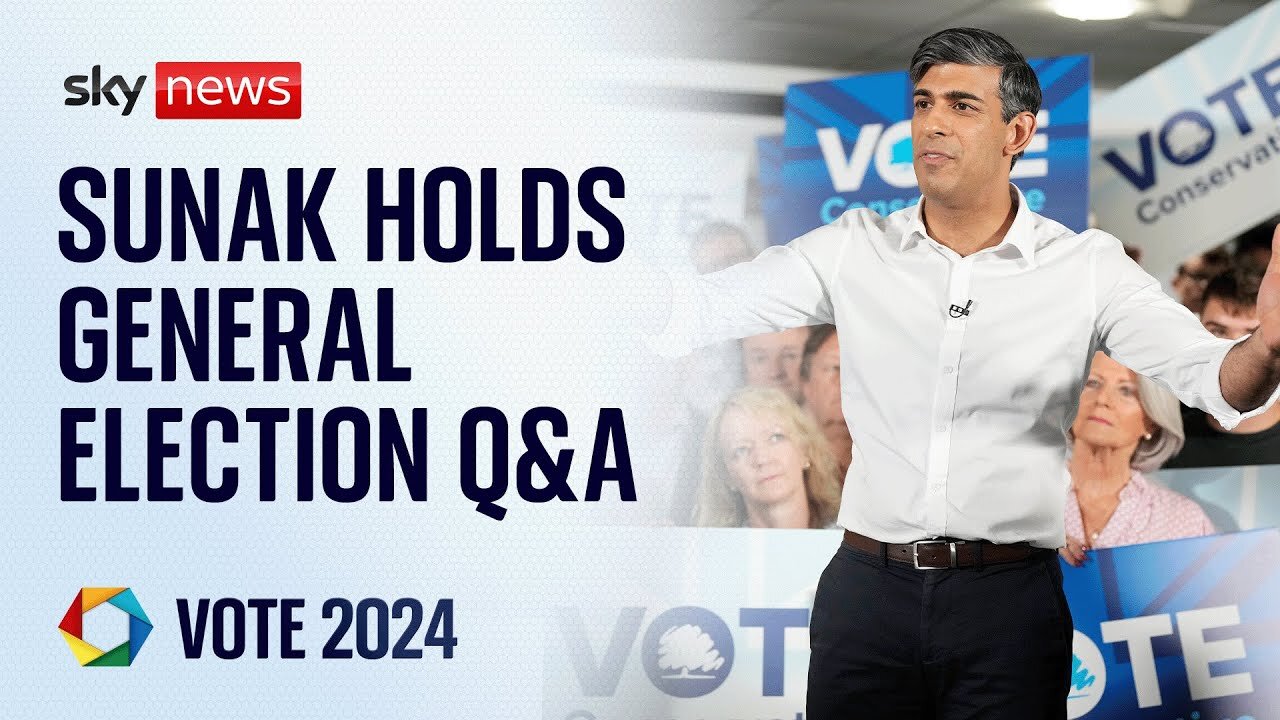 PM Rishi Sunak holds general election Q&A