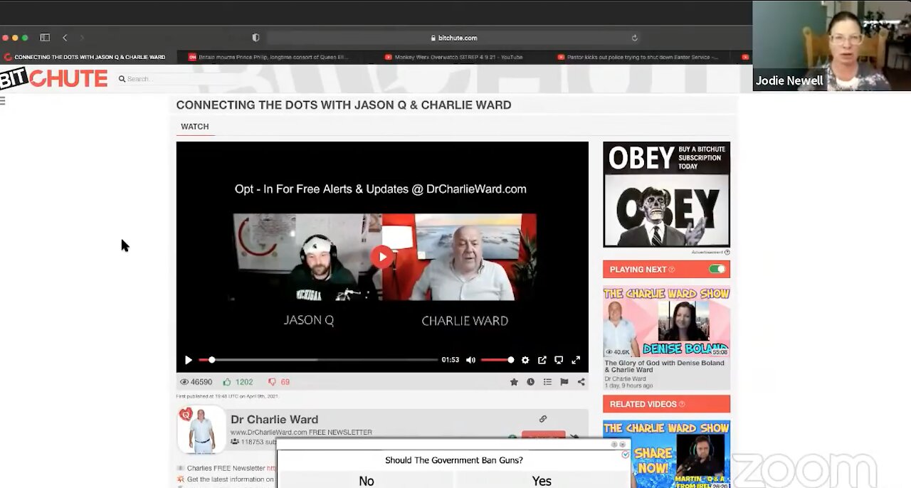 Charlie Ward/Jason Q, Michael Jaco/Janine, Monkey Werx, 4-9-21