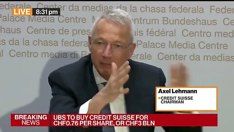 Credit Suisse Chairman Axel Lehmann blames collapse on retail investors! $AMC $GME