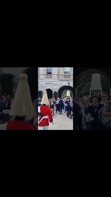 We better move 😆 🤣 😂 #horseguardsparade