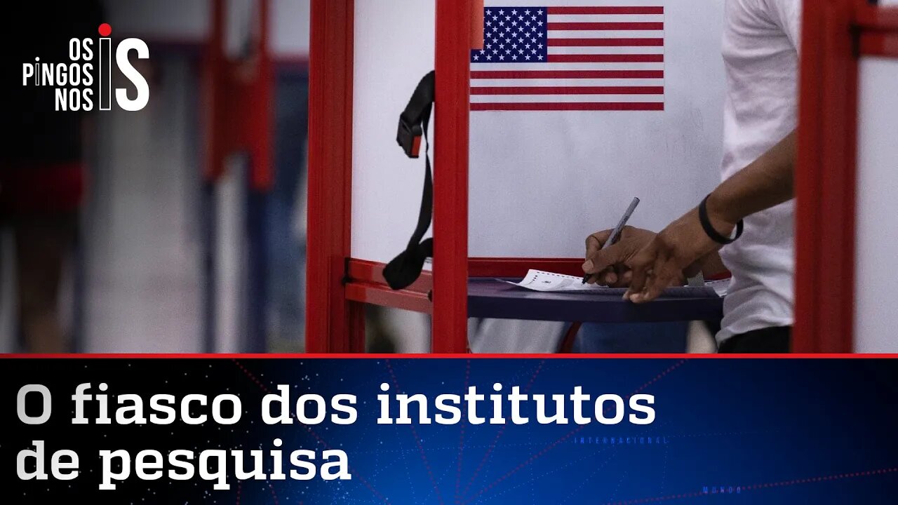 Institutos de pesquisa são os derrotados na eleição nos EUA