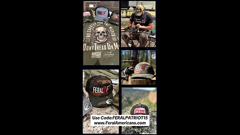 🎄 Check out Feral Americans Apparel Co. | www.FeralAmericans.com