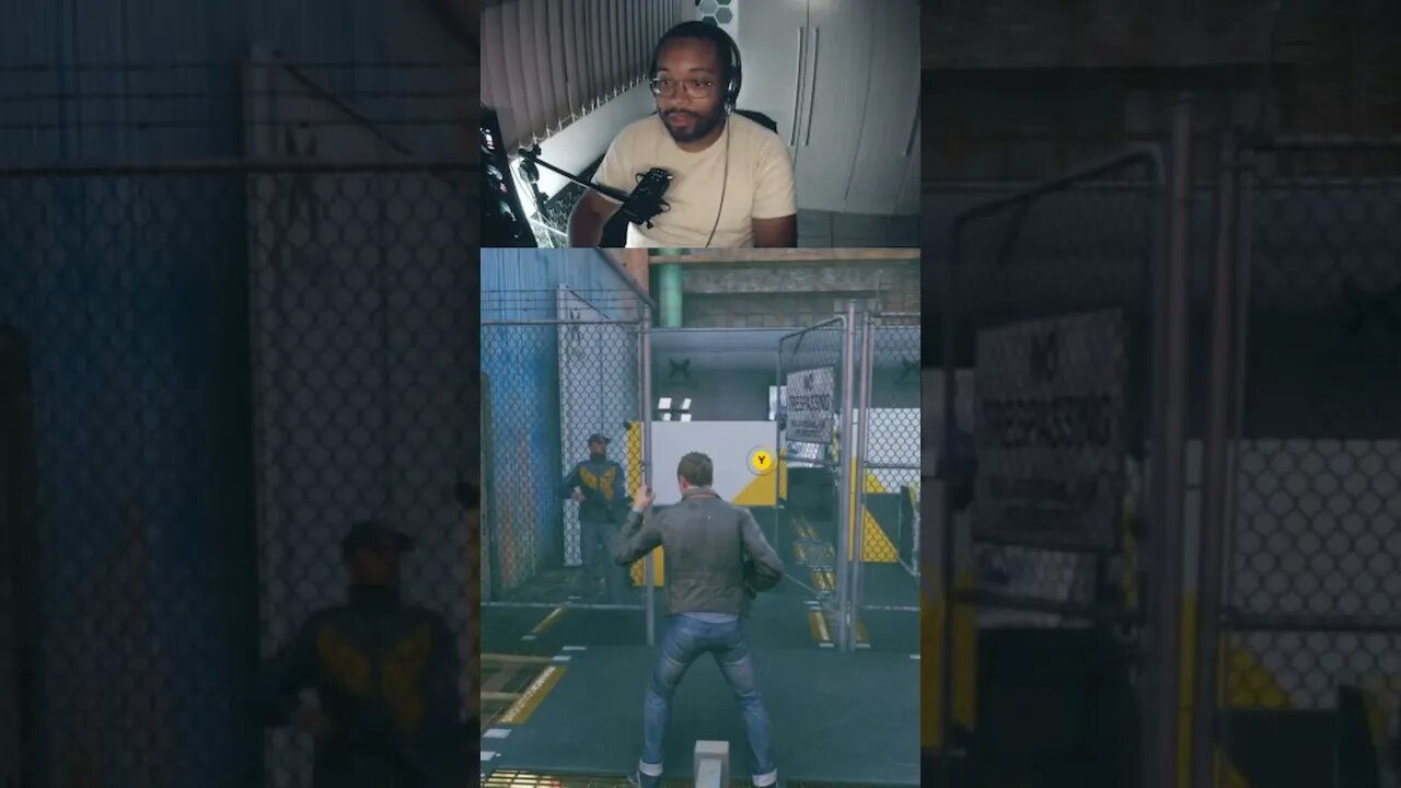 QUE SUSTO FOI ESSE | Quantum Break #quantumbreak #shorts