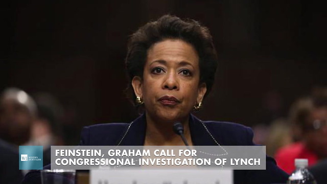 Feinstein, Graham Call For Congressional Investigation Of Lynch