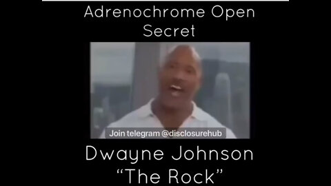 TSVN286 4.2022 The Rock Dwayne Johnson Open Secret About Adrenochrome