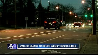 Elderly couple killed in pedestrian accident last month to be honored