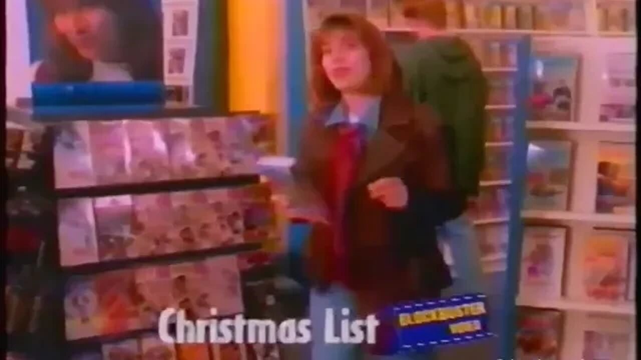 Nostalgic 90's Blockbuster Video Holiday Commercial (1993)