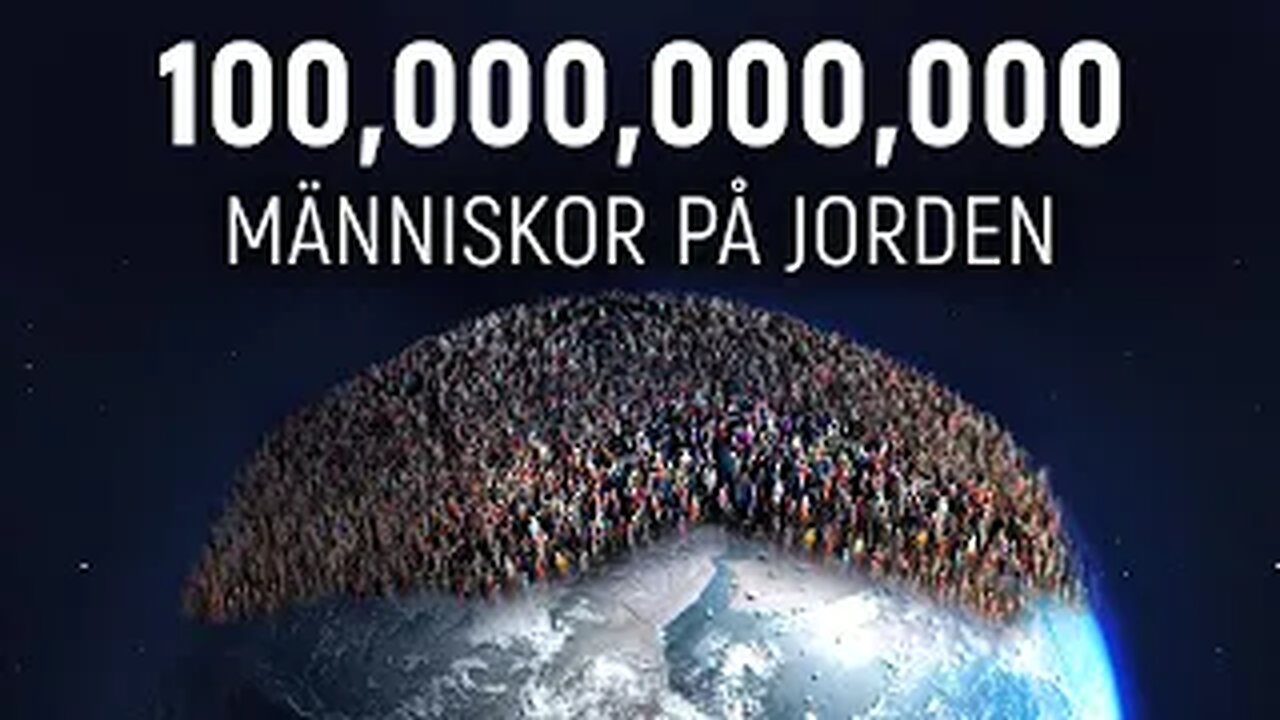 Vad händer om 100 miljarder människor bor på jorden?