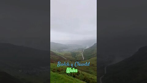 Bwlch y Clawdd in Wales #wales #valley #countryside