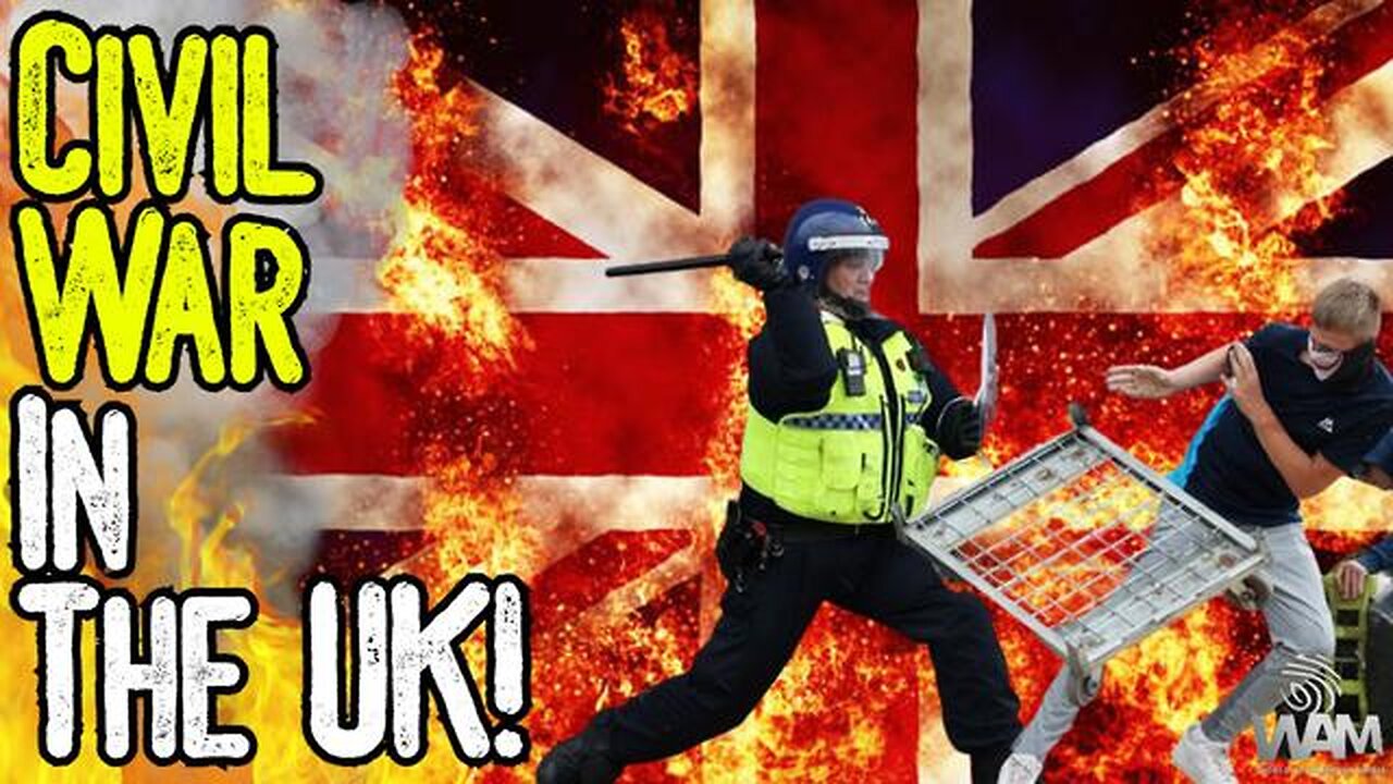 CIVIL WAR IN THE UK! - The Controlled Collapse Of The West! - It's A SCRIPT! - Beware Of False Idols