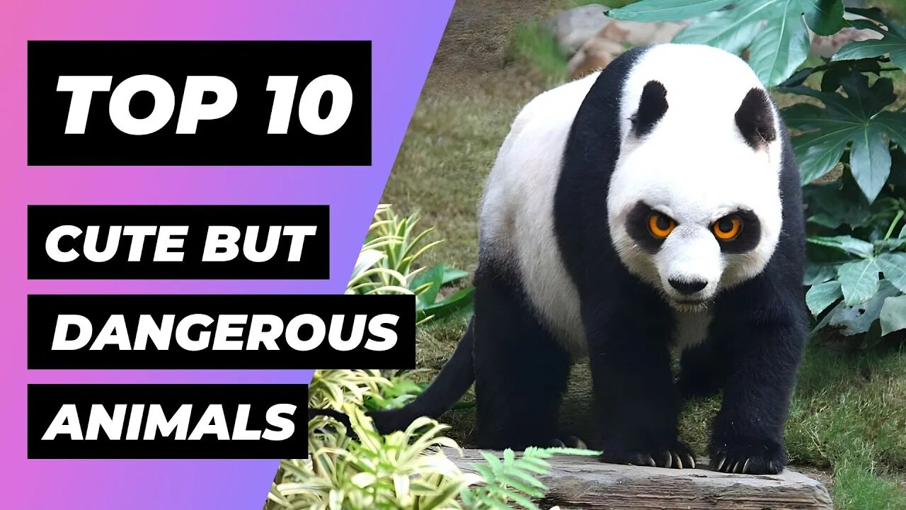 TOP 10 CUTE Animals That Are Actually DANGEROUS | 1 Minute Animals