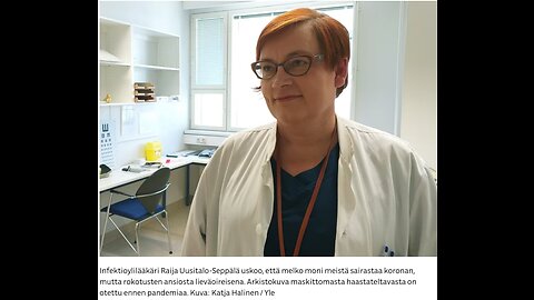 Pirautin Infektioylilääkäri Raija ''Nostredamus'' Uusitalo-Seppälälle!